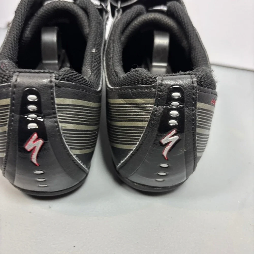 Specialized Sport TR Cycling Shoes Mens Black SPD Cleats Body Geometry sz 7.5